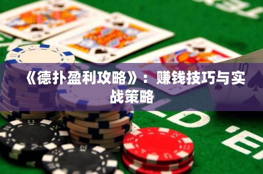 《德扑盈利攻略》：赚钱技巧与实战策略