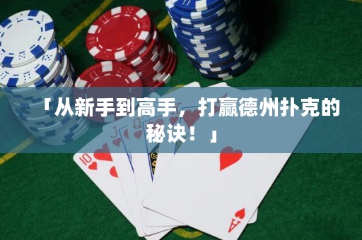 「从新手到高手，打赢德州扑克的秘诀！」
