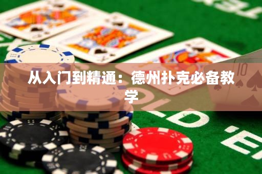 从入门到精通：德州扑克必备教学