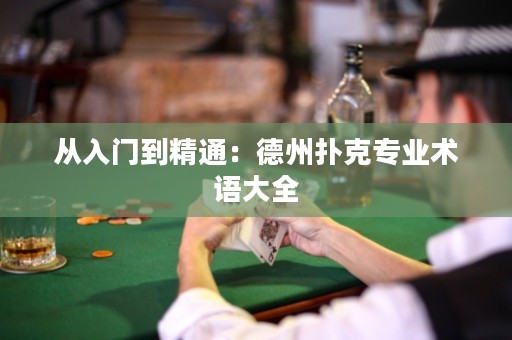 从入门到精通：德州扑克专业术语大全