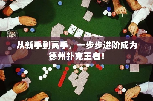 从新手到高手，一步步进阶成为德州扑克王者！
