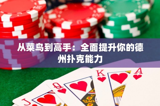 从菜鸟到高手：全面提升你的德州扑克能力