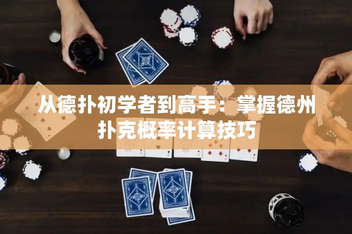 从德扑初学者到高手：掌握德州扑克概率计算技巧