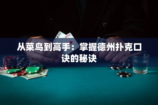 从菜鸟到高手：掌握德州扑克口诀的秘诀