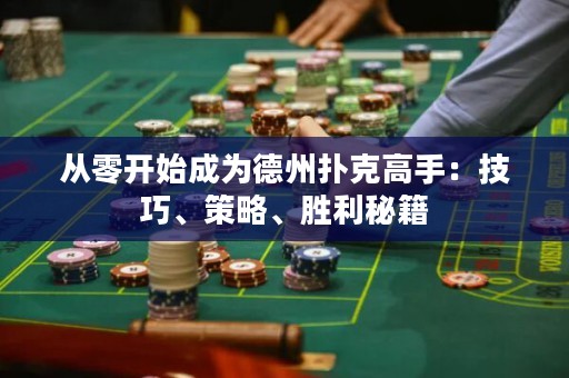 从零开始成为德州扑克高手：技巧、策略、胜利秘籍