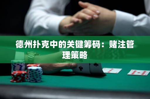 德州扑克中的关键筹码：赌注管理策略