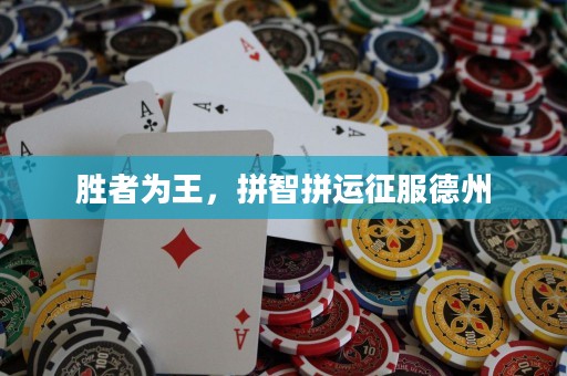 胜者为王，拼智拼运征服德州