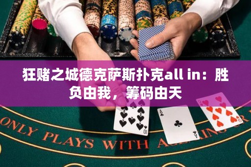 狂赌之城德克萨斯扑克all in：胜负由我，筹码由天