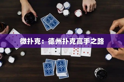 微扑克：德州扑克高手之路