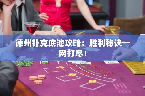 德州扑克底池攻略：胜利秘诀一网打尽！