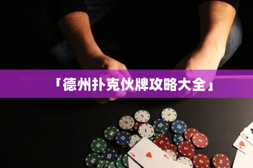 「德州扑克伙牌攻略大全」