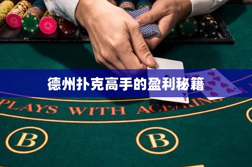 德州扑克高手的盈利秘籍