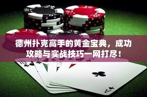 德州扑克高手的黄金宝典，成功攻略与实战技巧一网打尽！