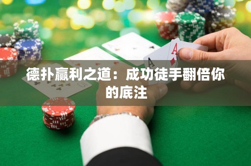 德扑赢利之道：成功徒手翻倍你的底注