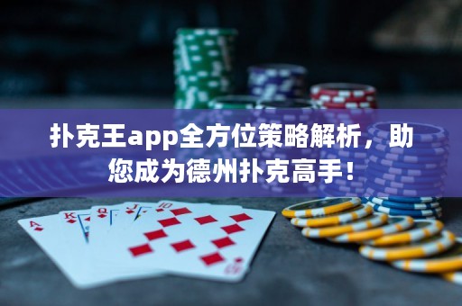 扑克王app全方位策略解析，助您成为德州扑克高手！