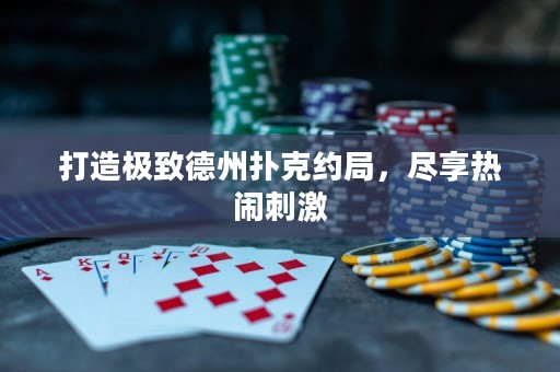 打造极致德州扑克约局，尽享热闹刺激