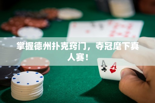 掌握德州扑克窍门，夺冠麾下真人赛！