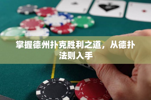 掌握德州扑克胜利之道，从德扑法则入手