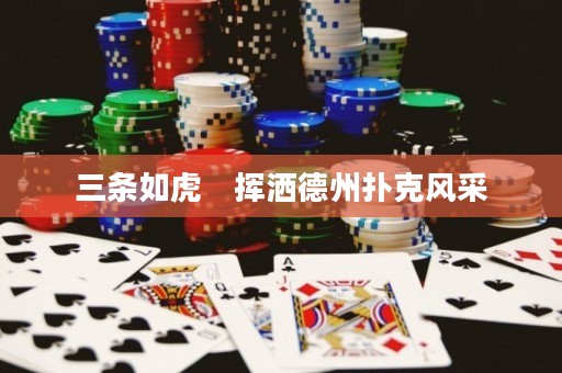 三条如虎　挥洒德州扑克风采