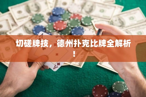 切磋牌技，德州扑克比牌全解析！