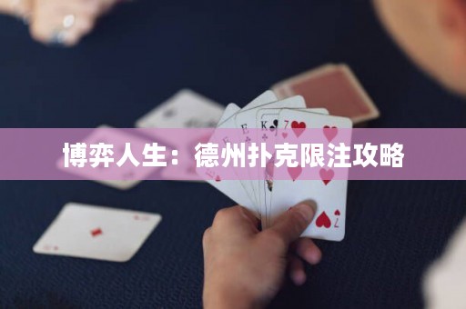 博弈人生：德州扑克限注攻略