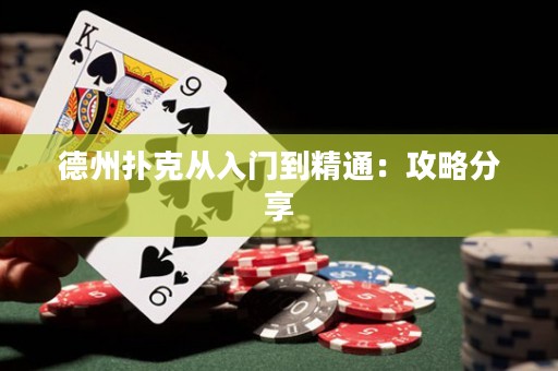 德州扑克从入门到精通：攻略分享