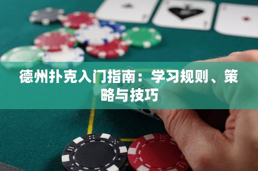 德州扑克入门指南：学习规则、策略与技巧