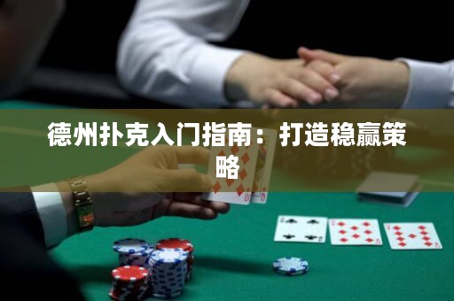 德州扑克入门指南：打造稳赢策略