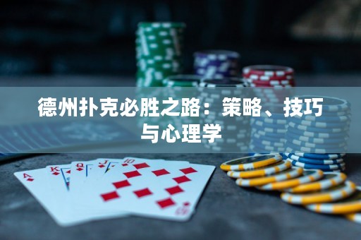 德州扑克必胜之路：策略、技巧与心理学
