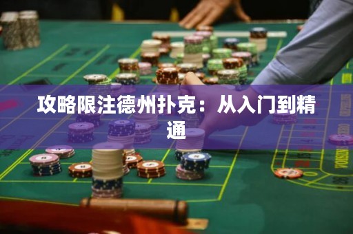 攻略限注德州扑克：从入门到精通