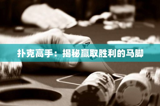 扑克高手：揭秘赢取胜利的马脚