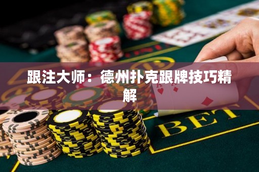 跟注大师：德州扑克跟牌技巧精解