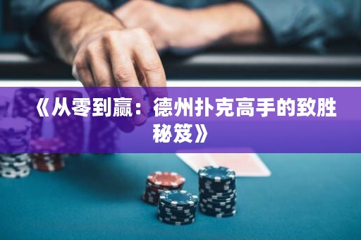 《从零到赢：德州扑克高手的致胜秘笈》