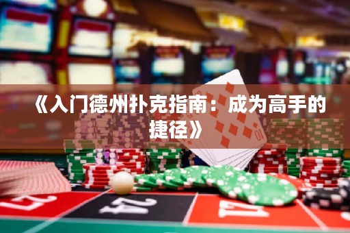 《入门德州扑克指南：成为高手的捷径》
