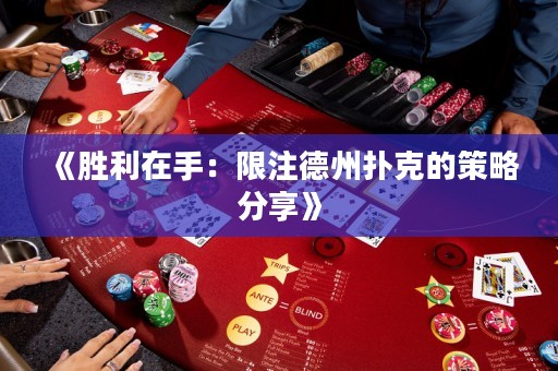 《胜利在手：限注德州扑克的策略分享》