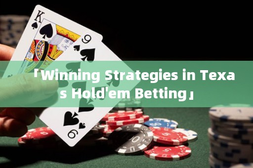 「Winning Strategies in Texas Hold'em Betting」
