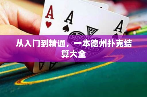 从入门到精通，一本德州扑克结算大全