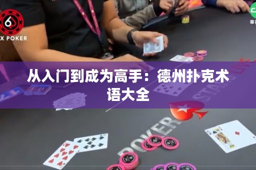 从入门到成为高手：德州扑克术语大全