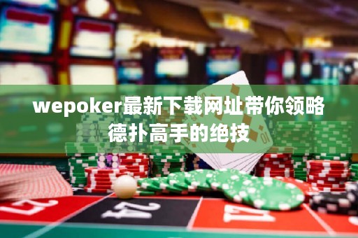 wepoker最新下载网址带你领略德扑高手的绝技