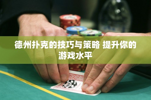 德州扑克的技巧与策略 提升你的游戏水平