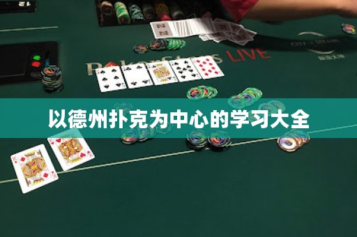 以德州扑克为中心的学习大全