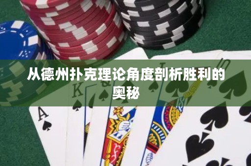 从德州扑克理论角度剖析胜利的奥秘