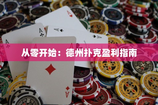 从零开始：德州扑克盈利指南