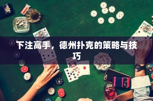 下注高手，德州扑克的策略与技巧