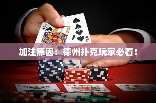 加注原因：德州扑克玩家必看！