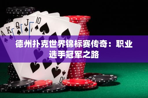 德州扑克世界锦标赛传奇：职业选手冠军之路