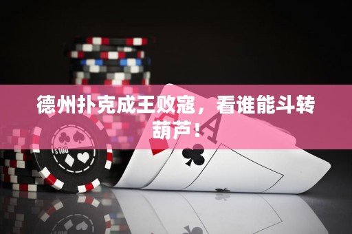 德州扑克成王败寇，看谁能斗转葫芦！