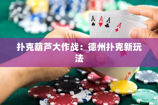 扑克葫芦大作战：德州扑克新玩法