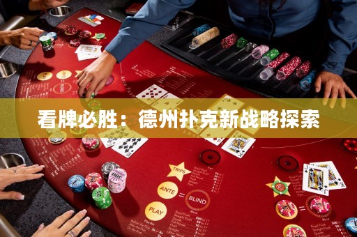 看牌必胜：德州扑克新战略探索