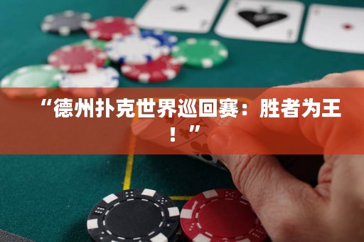 “德州扑克世界巡回赛：胜者为王！”